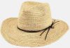 Barts Celery hoed van stro met su&#xE8;de detail online kopen